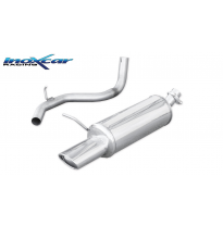 Escape trasero deportivo 1X120X80 VOLKSWAGEN NEW BEETLE 2.0 (115CV) 1998-- CON Homologacion Europea Inoxcar