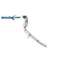 Tubo de reemplazo de catalizador con catalizador de metal 200celle VOLKSWAGEN GOLF 7 2.0 GTI (230CV) 2013--  Inoxcar SIN HOMOLOG