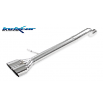 Escape trasero sin silenciador 2X80 RACING VOLKSWAGEN POLO (type AW) 2.0 GTI (200cv) 2018-- SIN homologacion Inoxcar