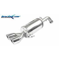 Escape trasero deportivo 2X80 X-RACE KIA PICANTO GT-Line 1.0 TGDI (100cv) Ø 50 2018-- PENDIENTE de Homologacion Europea Inox