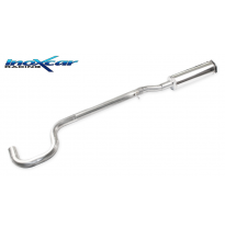 Tubo central con silenciador VOLKSWAGEN GOLF 7 GTE 1.4 TSI (150cv) Hybrid 2013-- Ø 55 PENDIENTE de Homologacion Europea Inoxcar