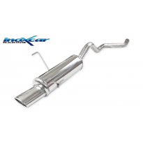 Escape trasero deportivo 1X120X80 FIAT PUNTO 2B (Type 188) 1.9 MJET HGT (100CV) 2004-2005 Ø 50 CON Homologacion Europea Inox