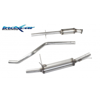 Tubo central directo + Escape trasero gr. N50 Ø RENAULT MEGANE I RS 2.0 (150CV) --2002 SIN homologacion Inoxcar