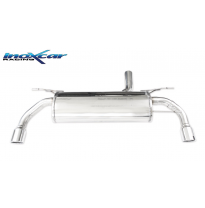 Escape trasero deportivo 1x80 X-RACE Salida Izq. + Dcha. LAND ROVER EVOQUE 2.0 (240cv) 2012-- PENDIENTE de Homologacion Euro