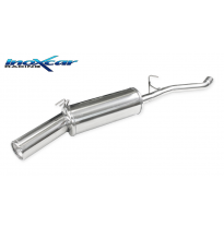 Escape trasero deportivo 1X102 FIAT BARCHETTA 1.8 (130CV) 1995-2003 CON Homologacion Europea Inoxcar