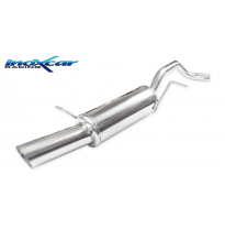 Escape trasero deportivo 1X102 RACING SEAT IBIZA SC (Type 6J) 1.2 Tsi (105CV) 2011-- CON Homologacion Europea Inoxcar