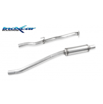 Tubo central con silenciador HONDA CIVIC 1.5 Turbo (182cv) 2018-- Tubaz. Ø 50 - Raccordo Ø 51 PENDIENTE de Homologacion Europea