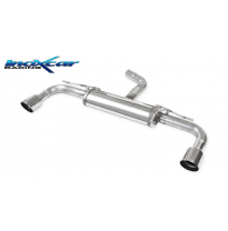 Escape trasero deportivo 1X100 RACING Salida Izq. + Dcha. VOLKSWAGEN GOLF 8 2.0 GTI (245cv) 2020-- PENDIENTE de Homologacion