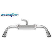 Escape trasero deportivo 1X100 X-RACE Salida Izq. + Dcha. VOLKSWAGEN GOLF 8 2.0 GTI (245cv) 2020-- PENDIENTE de Homologacion