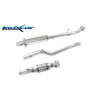 Tubo intermedio + Tubo central directoS + POST CAT60 Ø PEUGEOT 208 R2 1.6 (185cv) SIN homologacion Inoxcar