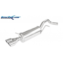 Escape trasero deportivo 2X80 X-RACE VOLKSWAGEN POLO (type 6R) 1.4 16V GTI (180CV) 2010-2014  Ø 55 CON Homologacion Europea