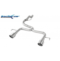 Escape trasero sin silenciador 1X102 RACING Salida Der. + Izq. OPEL CORSA D OPC 1.6T NURBURGRING EDITION (210CV) 2012--
 Inoxcar