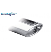 Escape trasero deportivo 1X120X80 OBLIQUO Salida Izq. + Dcha. MERCEDES CLASSE A (Type W169) 200 Cdi (136CV) 2012-- SIN homol