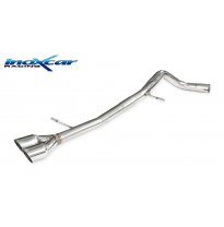 Escape trasero sin silenciador 2X80 RACING VOLKSWAGEN POLO (type 6C) 1.8 GTI (192cv) 2015-2018 diam. 55 SIN homologacion Inoxcar