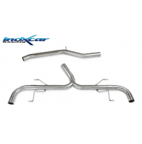 Escape trasero sin silenciador Salida Izq. + Dcha. ALFA ROMEO STELVIO 2.0 Turbo Q4 (280cv) 2017-- SIN homologacion Inoxcar