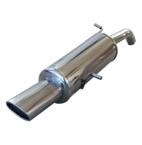 Escape trasero deportivo 1X120X80 CITROEN DS3 1.6 TURBO RACING (207CV) 2011-- Ø 55 CON Homologacion Europea Inoxcar