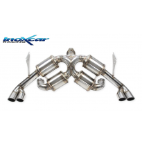 Escape trasero 2X60 RACING Salida Der. + Izq. FERRARI  F355 GTS TARGA 3.5 (381cv) 1994-1999 Inoxcar SIN HOMOLOGACION