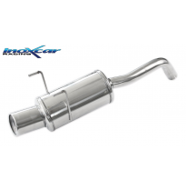 Escape trasero deportivo 1X102 FIAT 500 1.4 16V (100CV) 2007-- Ø 48 CON Homologacion Europea Inoxcar