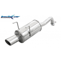 Escape trasero deportivo 1X90X70 FIAT 500 1.4 16V (100CV) 2007-- Ø 48 CON Homologacion Europea Inoxcar