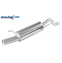 Escape trasero deportivo 1X80 FIAT GRANDE PUNTO (Type 199) 1.4 TURBO T-JET (120CV) 2007-- Ø 50 CON Homologacion Europea Inox