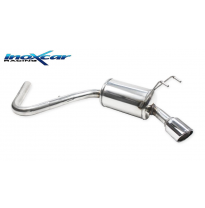 Escape trasero deportivo 1X90 X-RACE HONDA CIVIC 1.0T (126cv) 2019-- Tubaz. Ø 50 - Raccordo Ø 48int. PENDIENTE de Homologaci