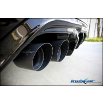 Escape trasero DUPLEX 2X90 RACING BLACK CERAMIC CUPRA FORMENTOR 1.5 TSI (150cv) (sospensioni posteriori Multilink) 2021-- Inoxca