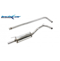 Tubo de sustitución del catalizador + Tubo central directo + Escape trasero Grupo.N 50 Ø RENAULT CLIO 1  1.8 16V (135CV) --1998