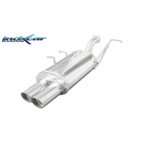 Escape trasero deportivo 2X80 RACING PEUGEOT 307 2.0 16V (138CV) 2001-- CON Homologacion Europea Inoxcar