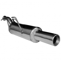 Escape trasero deportivo 1X102 PEUGEOT 307 1.4 (75CV) 2001-- CON Homologacion Europea Inoxcar