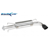 Escape trasero 1X100 RACING BLACK CERAMIC  SUBARU IMPREZA 4WD 2.5 WRX (230CV) 2008-- Inoxcar CON HOMOLOGACION