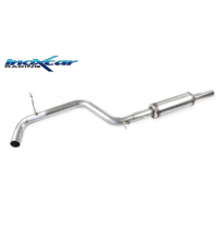 Tubo central con silenciador  AUDI A3 (Type 8V) 1.5 TFSI (150cv) 2WD 2017-- Ø 55 Inoxcar PENDIENTE DE HOMOLOGACION