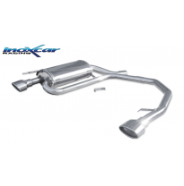 Silenciador trasero deportivo  duplex 1X120X80 BMW E46 320D (150CV) 1999-- Ø60 SIN homologacion Inoxcar