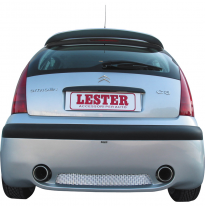 Silenciador trasero deportivo  duplex 1X102 CITROEN C3 1.1 (60CV) 2001-2008 Ø 40 CON Homologacion Europea Inoxcar