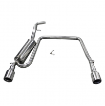 Silenciador trasero deportivo  duplex 1X102 VOLKSWAGEN GOLF 4 1.8 20V (125CV) 1997-2003 Ø 50 CON Homologacion Europea Inoxcar