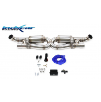 Escape trasero Salida Der. + Izq. + Valvole kit depressione + telecomando PORSCHE 911 Serie 997.2 TURBO 3.8 (500cv) Cabrio 4WD 2