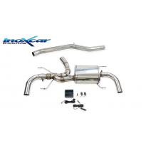 Escape trasero Salida Der. + Izq. + Valvola kit depressione + Telecomando ALFA ROMEO GIULIA Q4 VELOCE 2.0 Turbo (280cv) 2016-- Ø