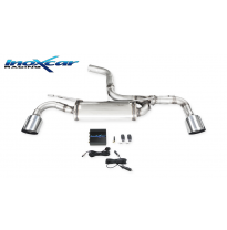 Escape trasero DUPLEX 1X102 RACING + Valvola con kit depressione + telecomando VOLKSWAGEN GOLF 7.5 1.5 TSI (150cv) 2017-- Ø 55 I