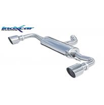 Escape trasero deportivo 1X102 RACING Salida Izq. + Dcha. VOLKSWAGEN MAGGIOLINO 2.0 TFSI (200CV) 2012-- Ø 65 CON Homologacio