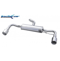 Escape trasero deportivo 1X102 Salida Izq. + Dcha. VOLKSWAGEN MAGGIOLINO 2.0 TFSI (200CV) 2012-- Ø 65 CON Homologacion Europ