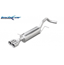 Escape trasero deportivo 2X80 VOLKSWAGEN POLO (type 6C) 1.8 GTI (192cv) 2015-2018 diam. 55 CON Homologacion Europea Inoxcar