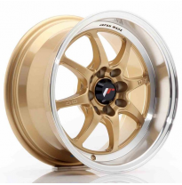 LLANTA JR Wheels TF2 15x7,5 ET30 4x100/114 Gold JAPAN RACING