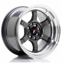 LLANTA JR Wheels JR12 15x8,5 ET13 4x100/114 Gun Metal JAPAN RACING