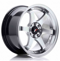 LLANTA JR Wheels JR3 15x8 ET25 4x100/108 Hyper Silver JAPAN RACING