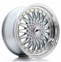 LLANTA JR Wheels JR9 18x9 ET35 5x100/120 Silver w/Machined Lip JAPAN RACING
