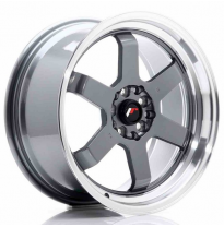 LLANTA JR Wheels JR12 17x8 ET33 5x100/114 Gun Metal JAPAN RACING