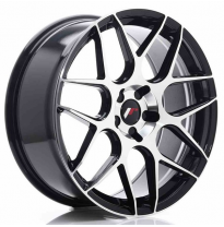 LLANTA JR Wheels JR18 20x8,5 ET20-40 5H Blank Glossy Black JAPAN RACING