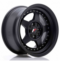 LLANTA JR Wheels JR6 15x8 ET25 4x100/108 Matt Black JAPAN RACING