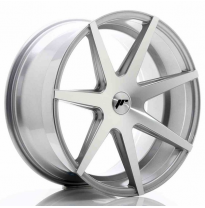 LLANTA JR Wheels JR20 20x10 ET40 5H Blank Silver Machined JAPAN RACING
