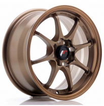 Llanta Jr Wheels Jr5 15x7 Et35 4x100 Dark Anodized Bronze Japan Racing