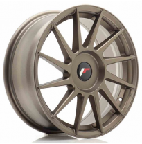 LLANTA JR Wheels JR22 17x7 ET35-40 BLANK Matt Bronze JAPAN RACING